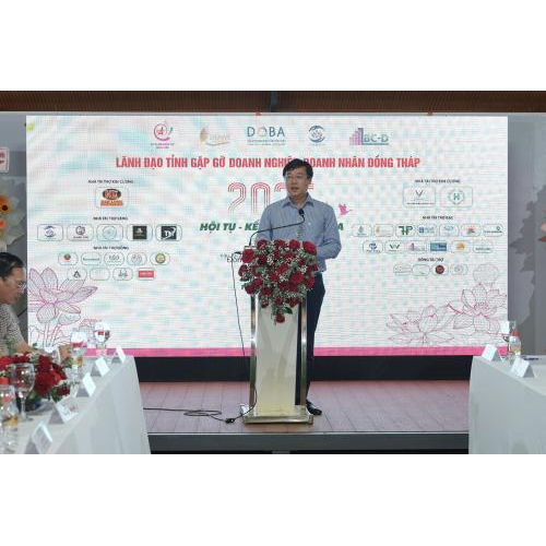 Công Ty Cổ Phần Mekong Sen Tham Dự Chương Trình Lãnh Đạo Tỉnh Gặp Gỡ Doanh Nghiệp, Doanh Nhân Đồng Tháp Năm 2025