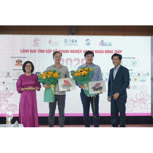 Công Ty Cổ Phần Mekong Sen Tham Dự Chương Trình Lãnh Đạo Tỉnh Gặp Gỡ Doanh Nghiệp, Doanh Nhân Đồng Tháp Năm 2025