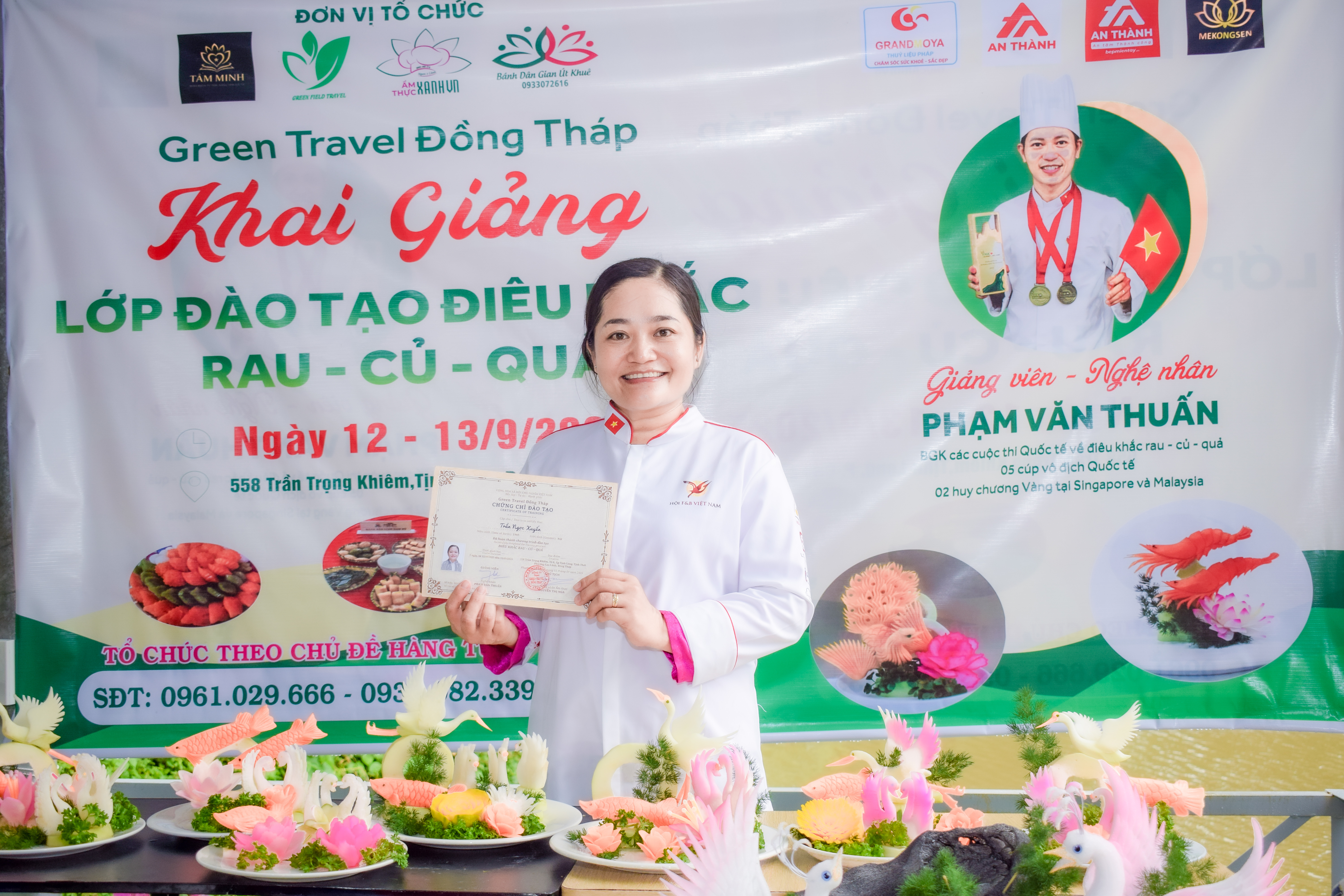 Thành quả từ nỗ lực và đam mê