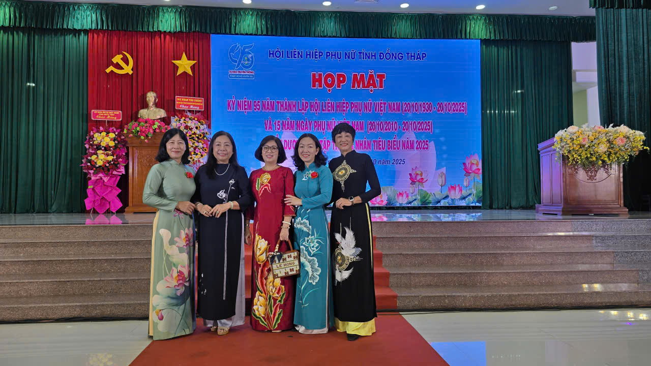 Sự tham dự của Hội Nữ Doanh nhân tỉnh Đồng Tháp