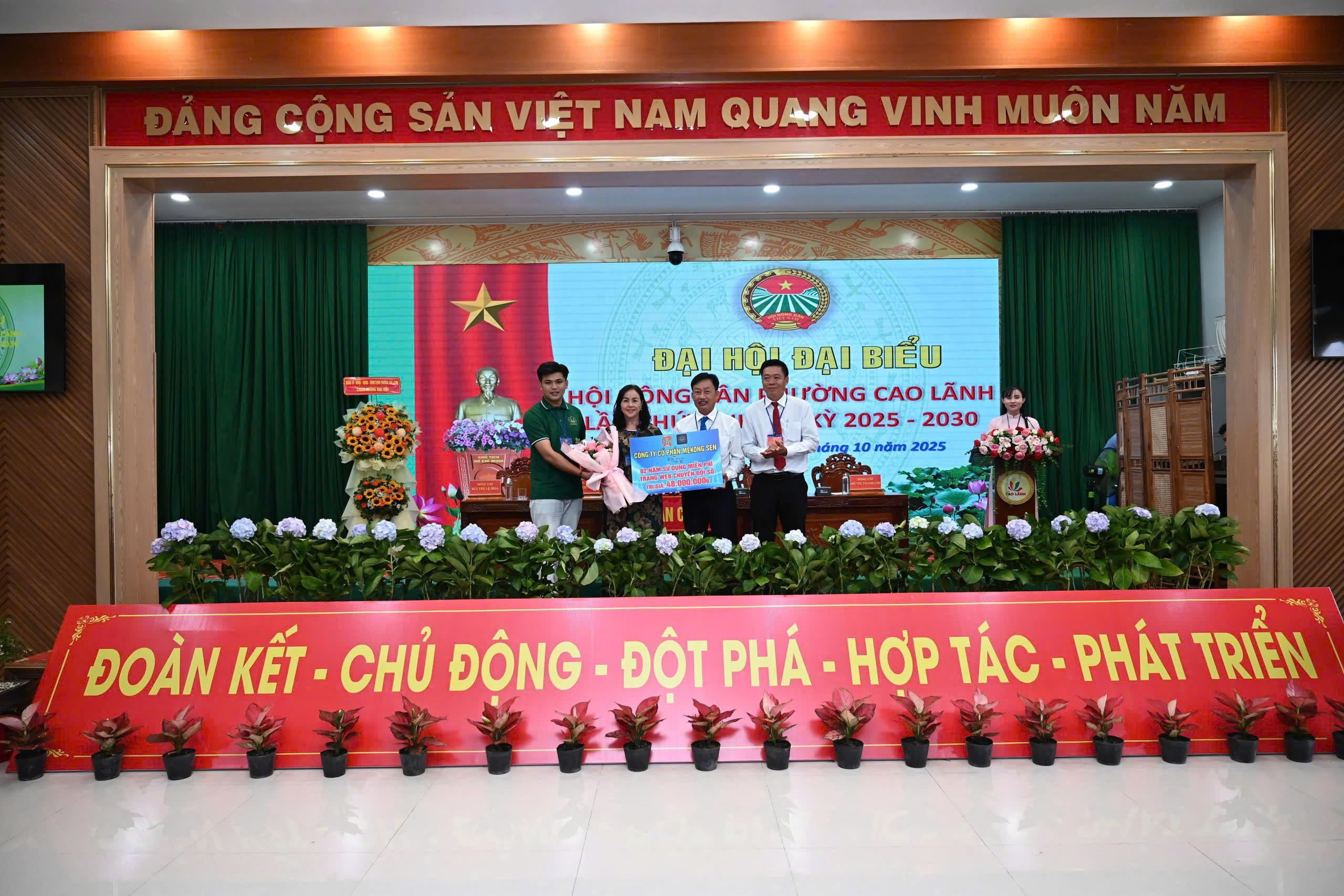 MekongSen đồng hành cùng chuyển đổi số nông dân Phường Cao Lãnh