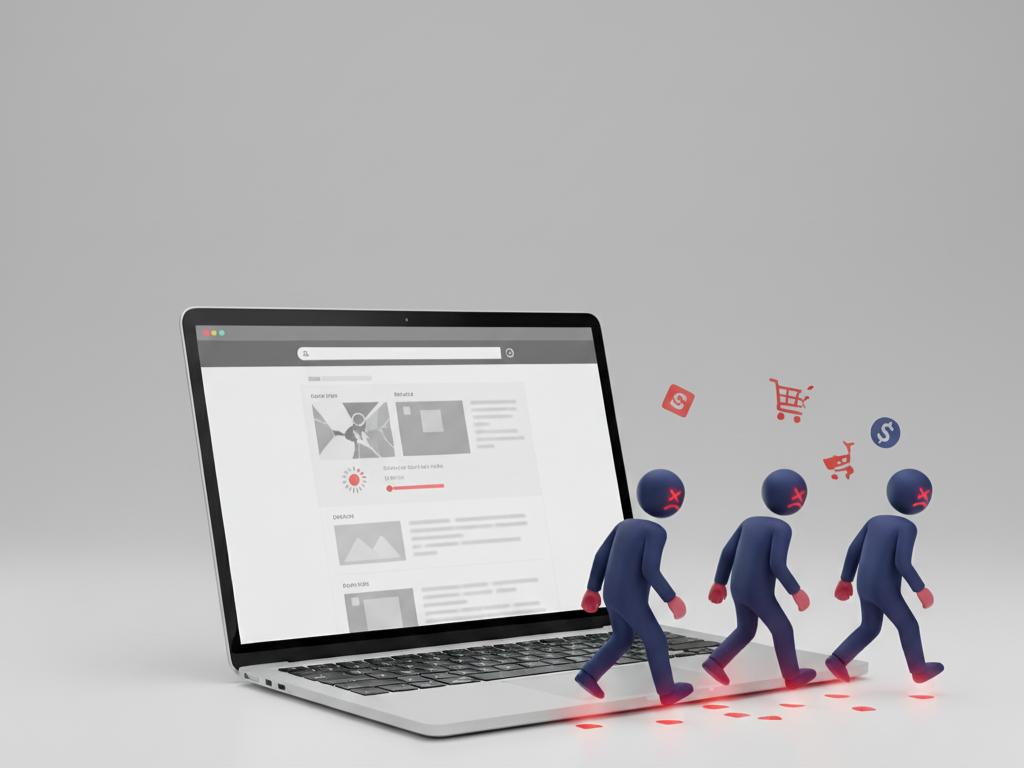 Những hậu quả dễ thấy của một website kém chất lượng