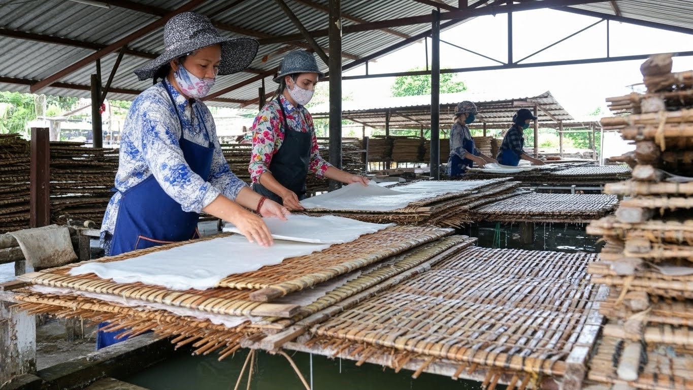 Tôn vinh tinh hoa bánh dân gian từ hạt gạo Sa Đéc