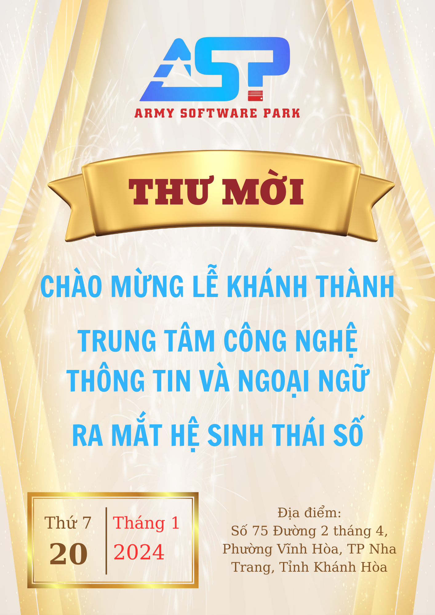 1. Thông tin thư mời