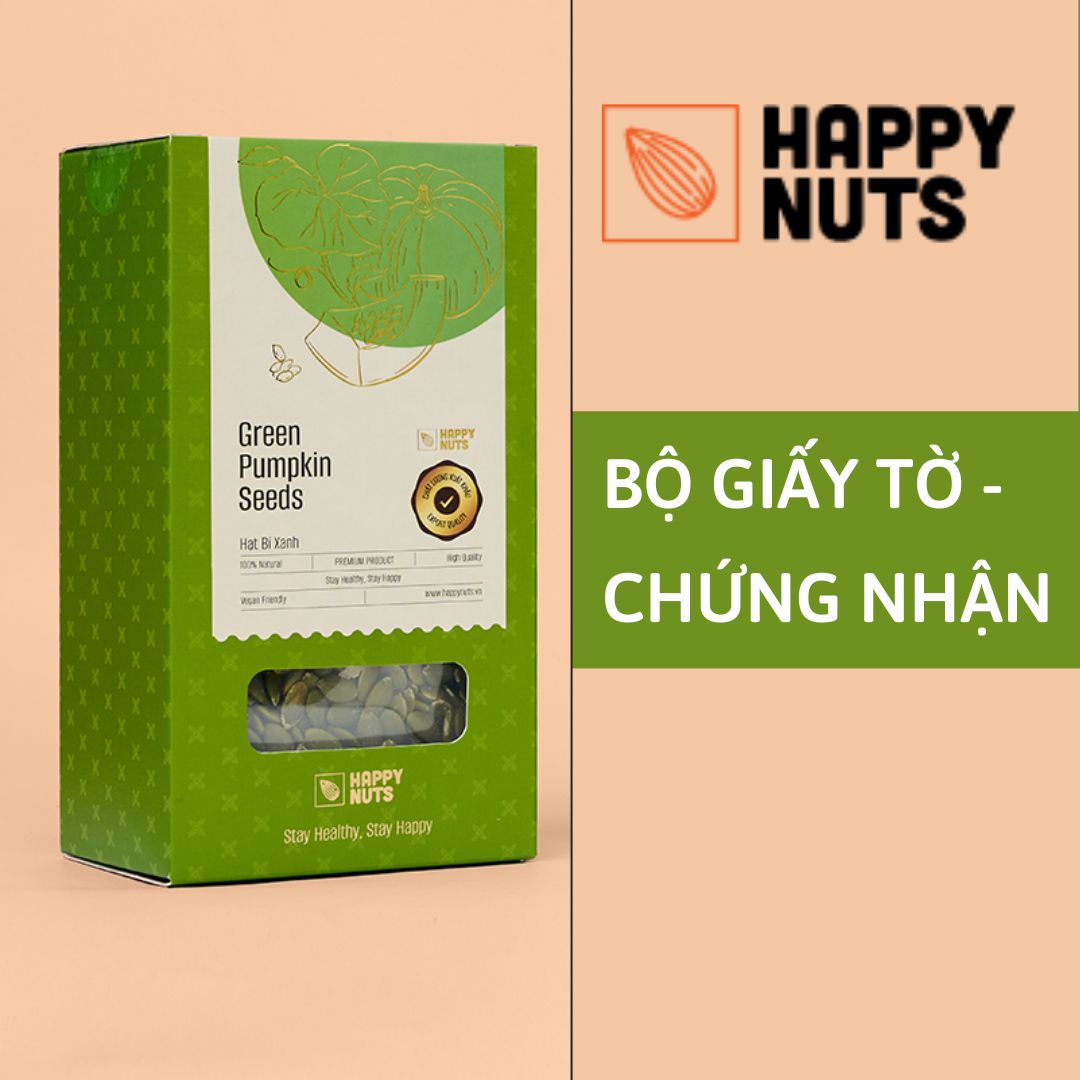 Bộ Giấy Tờ - Chứng Nhận Của Công Ty TNHH Happy Nuts Việt Nam