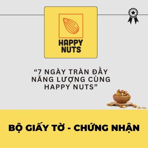 Bộ Giấy Tờ - Chứng Nhận Của Công Ty TNHH Happy Nuts Việt Nam