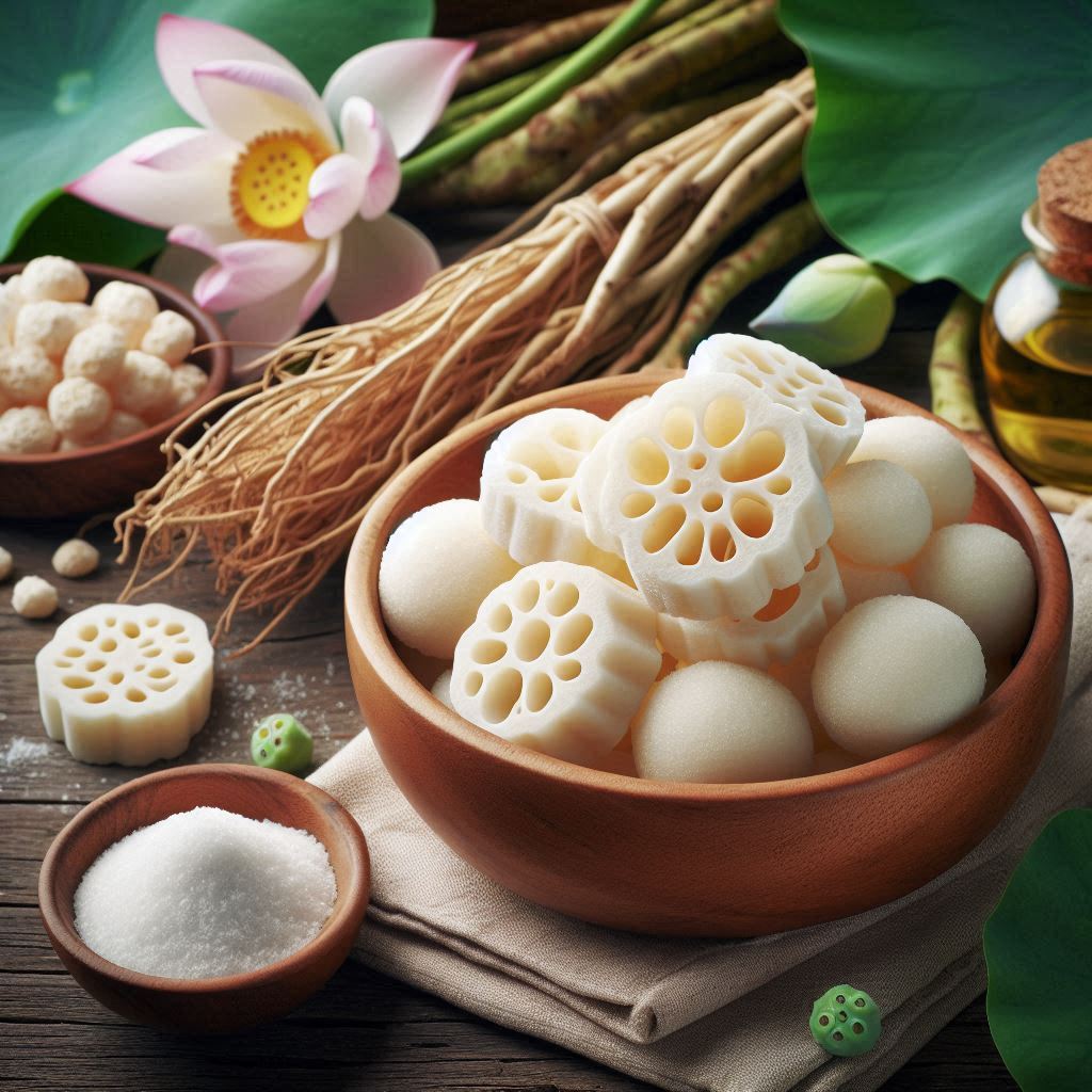 Trà củ sen hòa tan