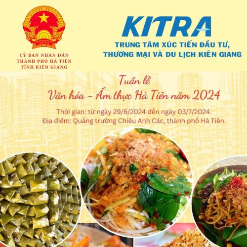 Tuần Lễ Văn Hóa - Ẩm Thực Hà Tiên Năm 2024