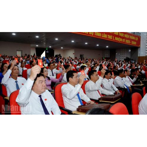 Đại Hội Đảng Bộ Tỉnh An Giang Lần Thứ I Làm Việc Ngày Đầu Tiên