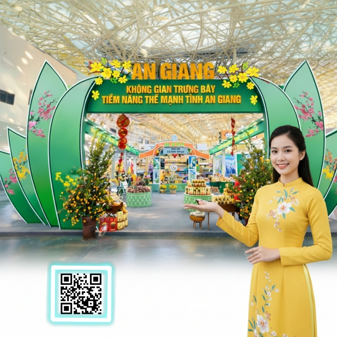 Chạm An Giang qua Gian Hàng Số tại Hội Chợ Xuân Hà Nội 2026