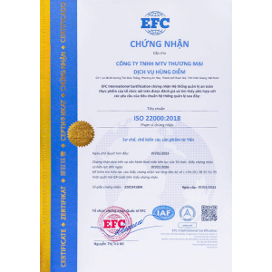 5. Chứng nhận & tiêu chuẩn