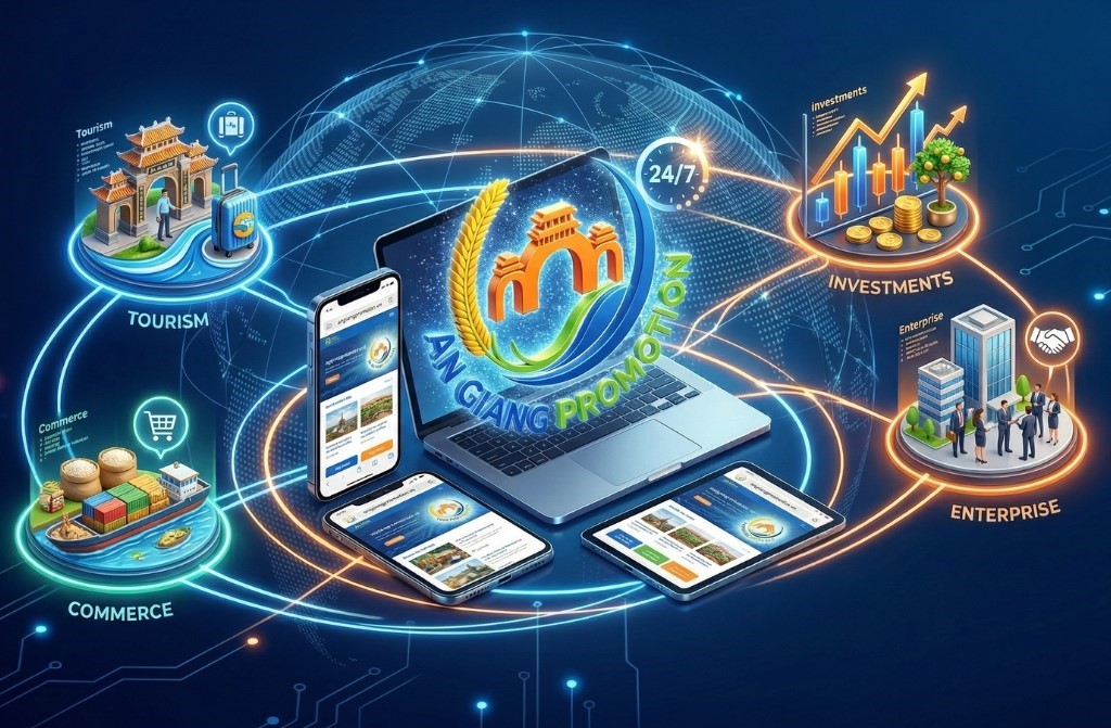 🚀 Khám phá Sức mạnh Công nghệ từ nền tảng Hệ sinh thái xúc tiến An Giang: