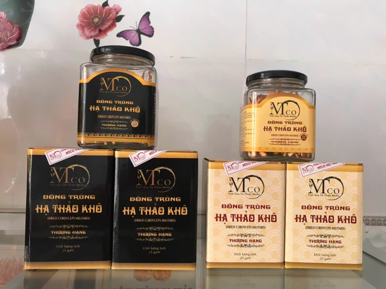 2. Đông Trùng Hạ Thảo sấy khô 100% (Dòng Cordyceps Militaris)