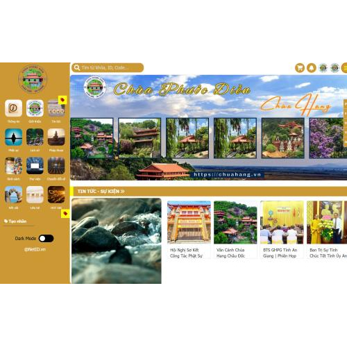 Giới Thiệu Website Chùa Phước Điền - Chùa Hang Châu Đốc