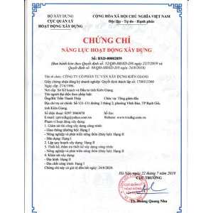 Công Ty CP Tư Vấn Xây Dựng Kiên Giang