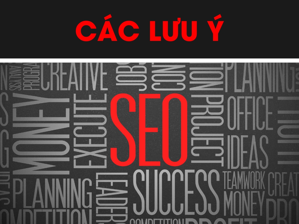 Những lưu ý khi làm nội dung website