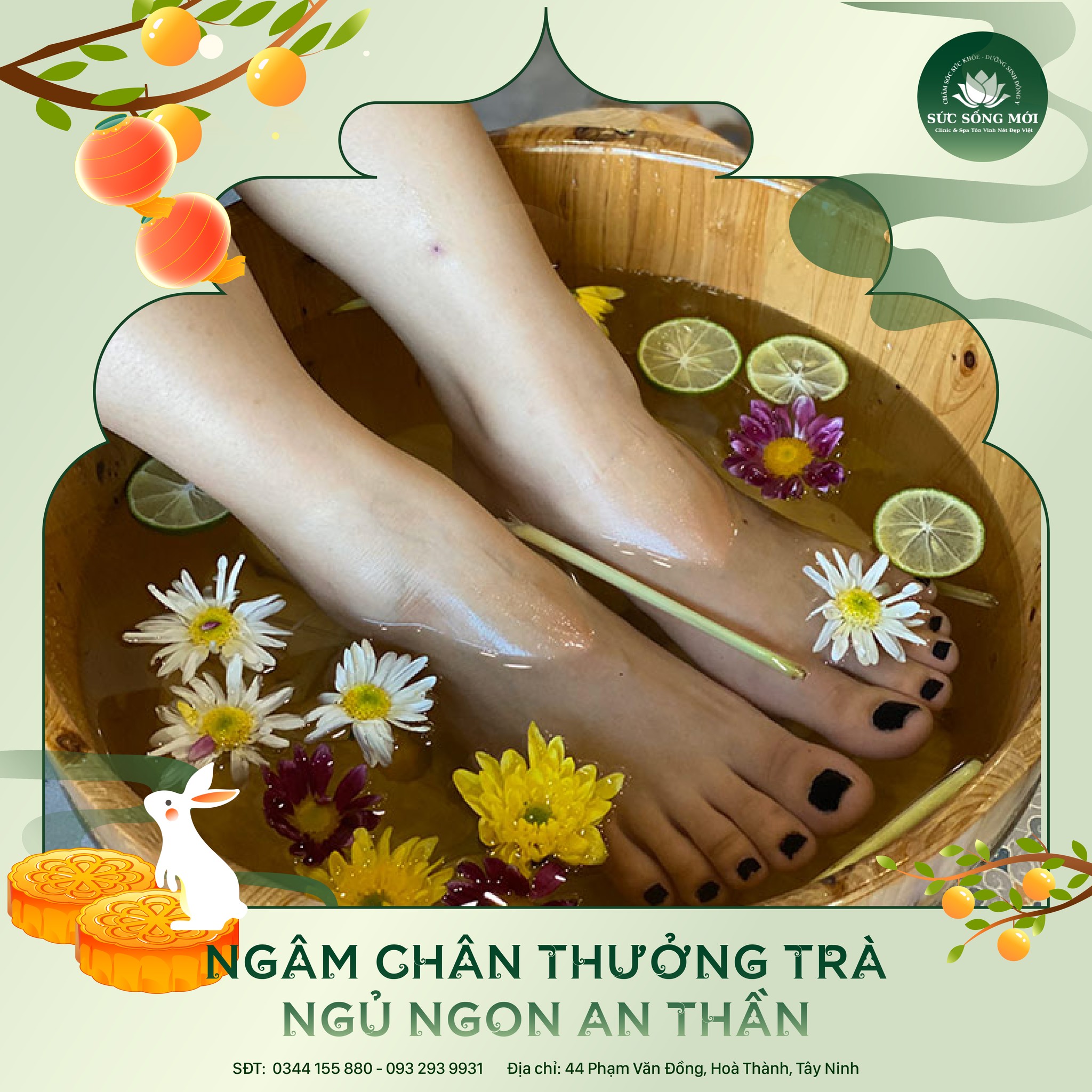 Massage chân