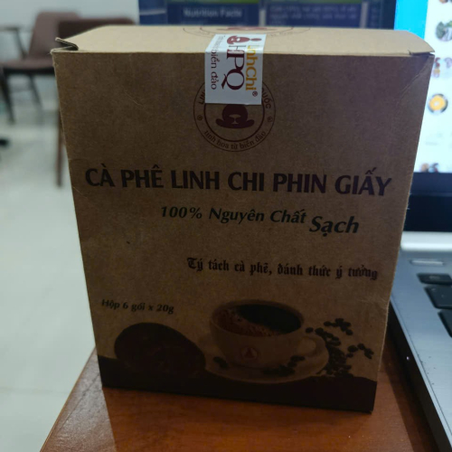 Cà Phê Phin Linh Chi Phin Giấy (6 Gói x 20gr)