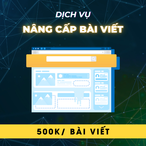 Dịch Vụ Nâng Cấp Bài Viết