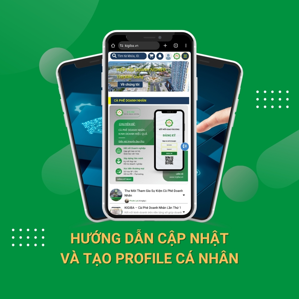 Hướng Dẫn Cập Nhật Thông Tin Cá Nhân Trên Website