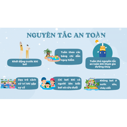 Tổng hợp nguyên tắc an toàn khi bơi