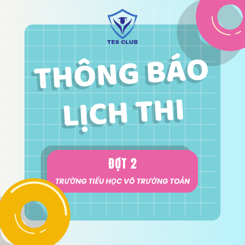 Danh sách học sinh thi bơi Đợt 2 - Trường Tiểu học Võ Trường Toản