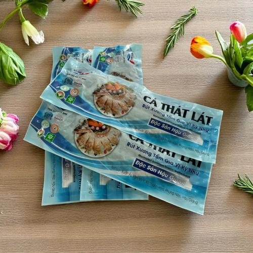 Cá Thát Lát Rút Xương Tẩm Gia Vị Kỳ Như, Túi 300g. Đặc sản Hậu Giang