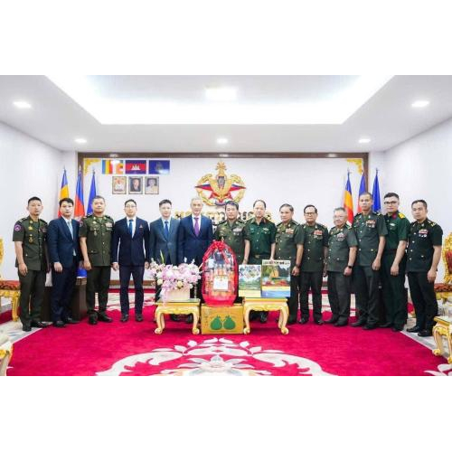 Đại Sứ Việt Nam Tại Campuchia Nguyễn Minh Vũ Chúc Tết Lãnh Đạo Cấp Cao Quân Đội Campuchia