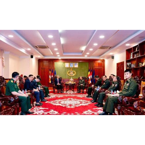 Đại Sứ Việt Nam Tại Campuchia Nguyễn Minh Vũ Chúc Tết Lãnh Đạo Cấp Cao Quân Đội Campuchia