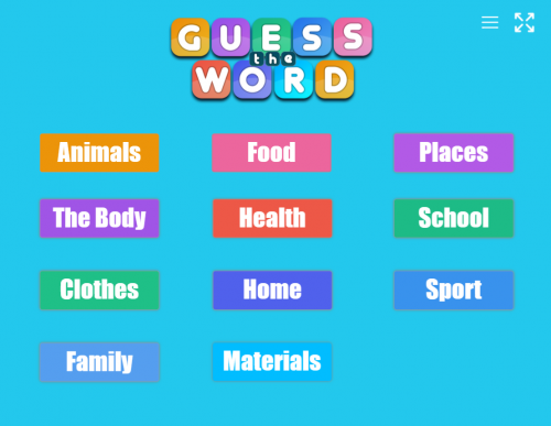 Game: Guess the word