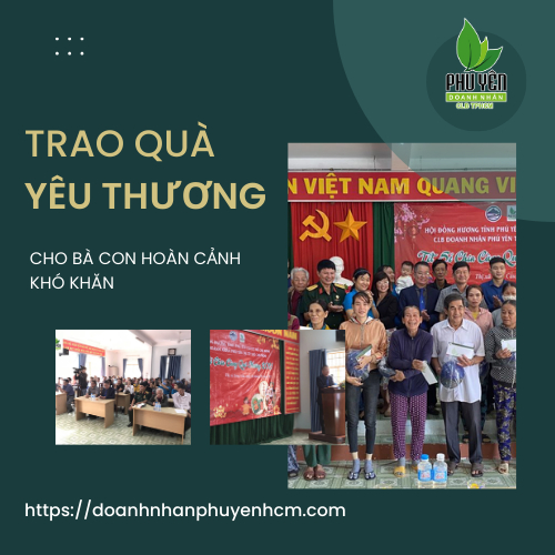 Trao Hàng Trăm Suất Quà Tết Đến Các Hoàn Cảnh Khó Khăn