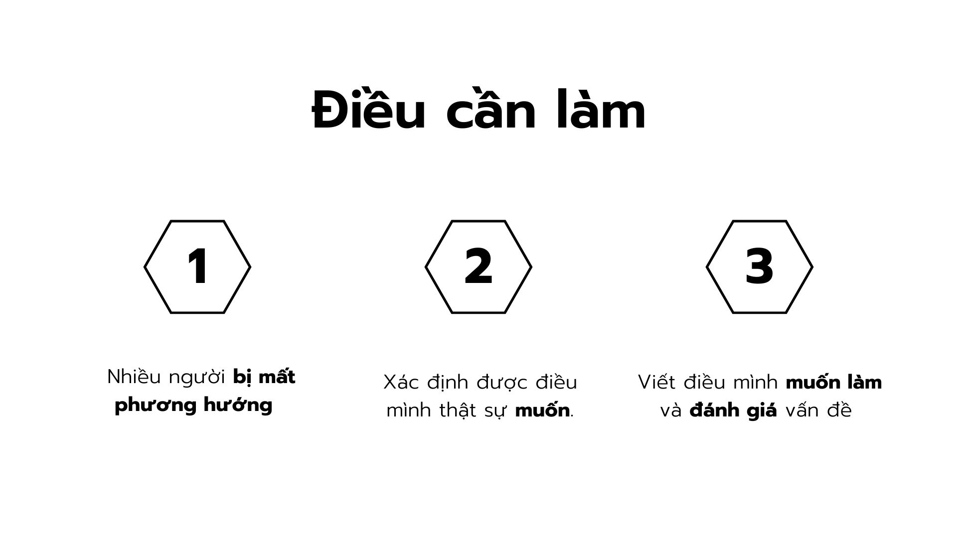 2. Điều cần làm