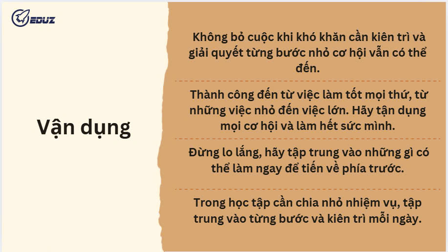 4. Vận dụng