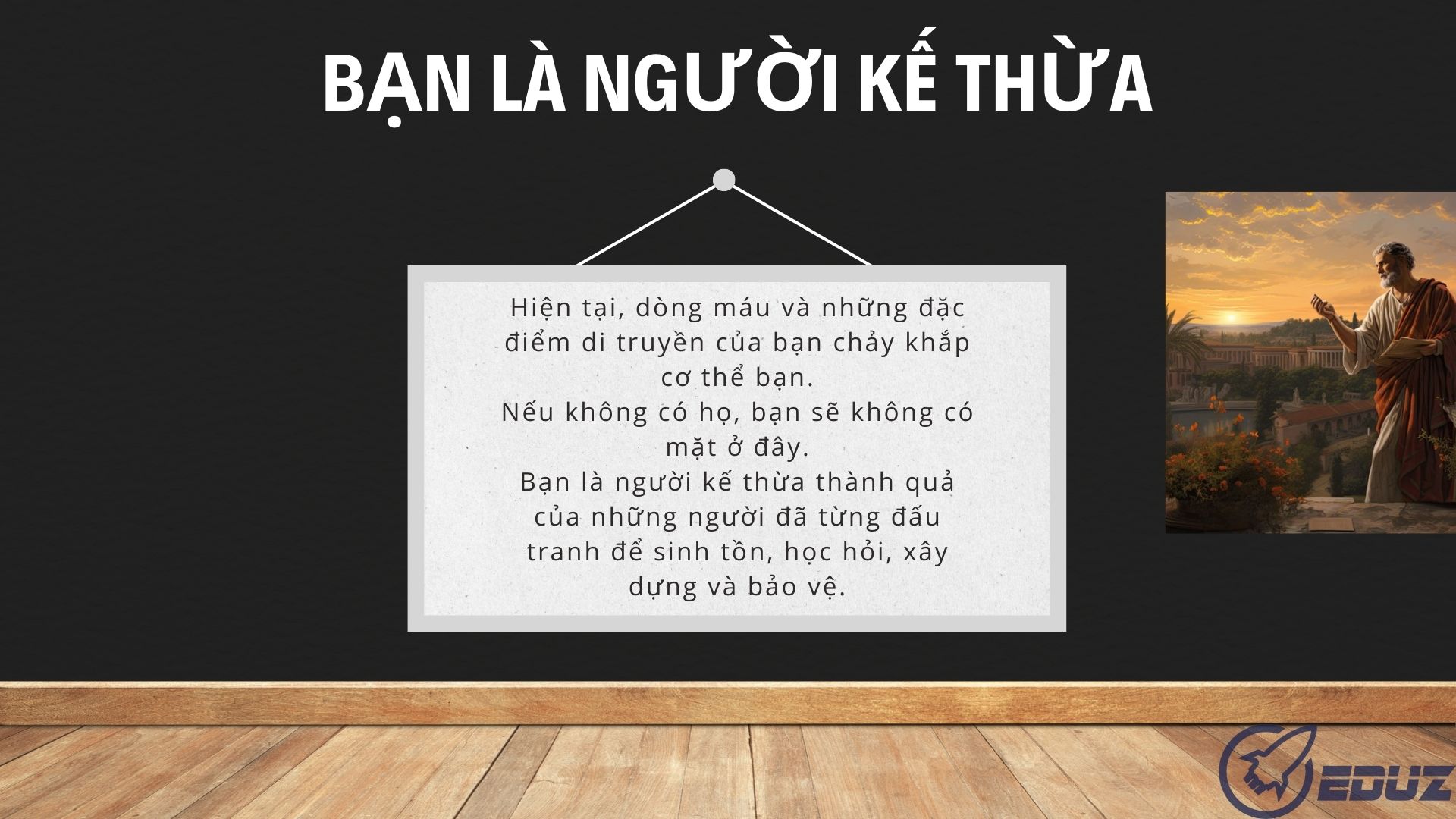 2. Bạn là người kế thừa