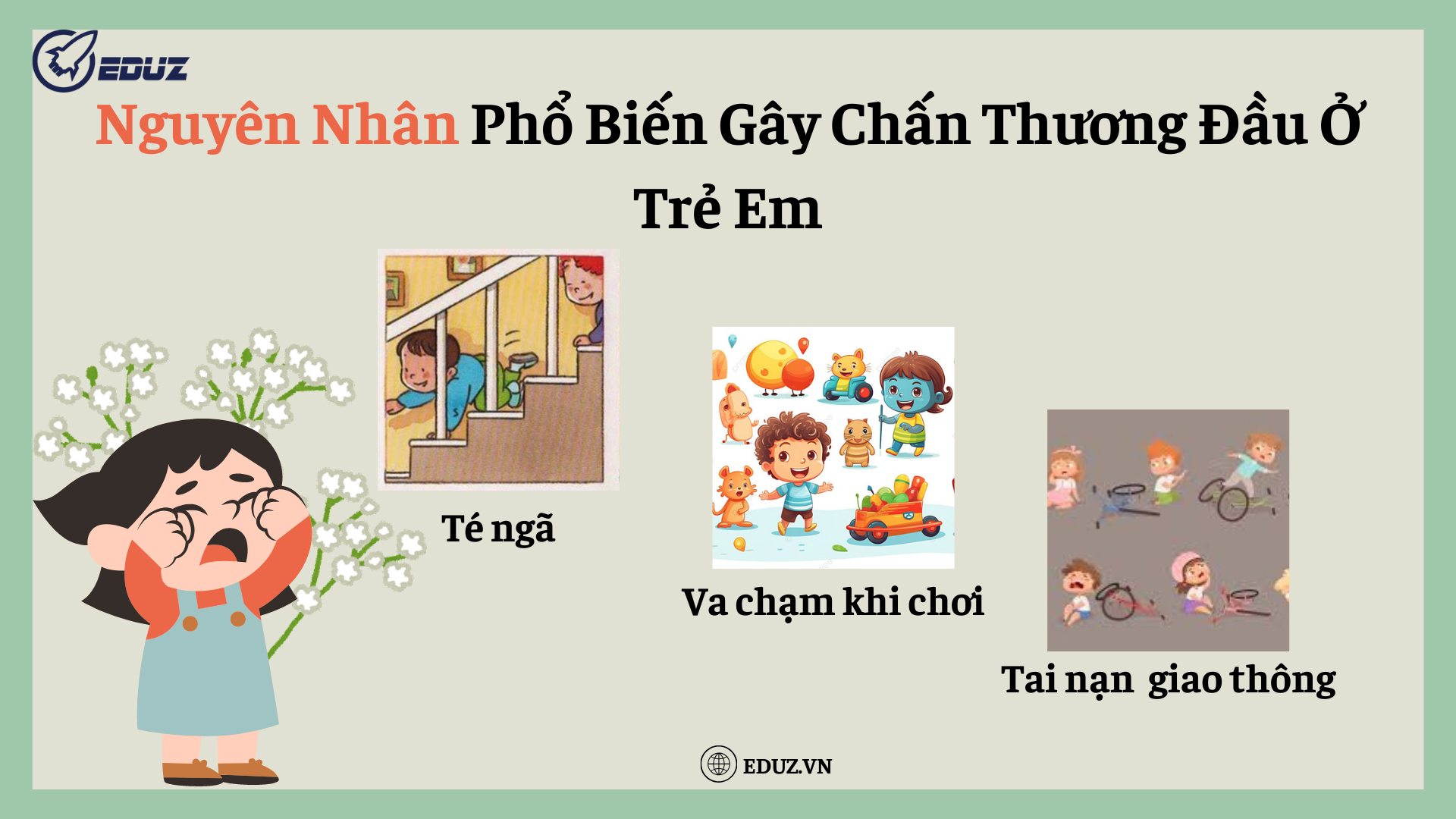2. Nguyên Nhân Phổ Biến Gây Chấn Thương Đầu Ở Trẻ Em
