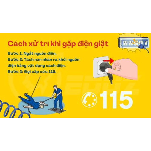 4. Cách xử trí khi gặp sự cố điện giật