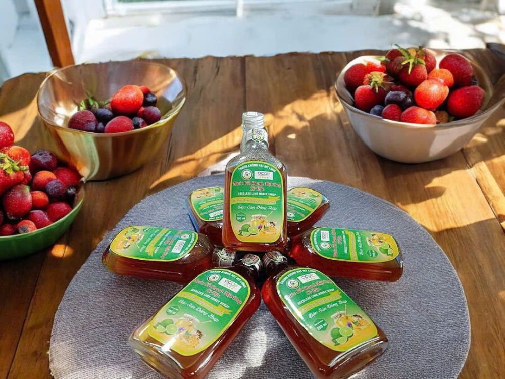 2. Nước cốt chanh mật ong