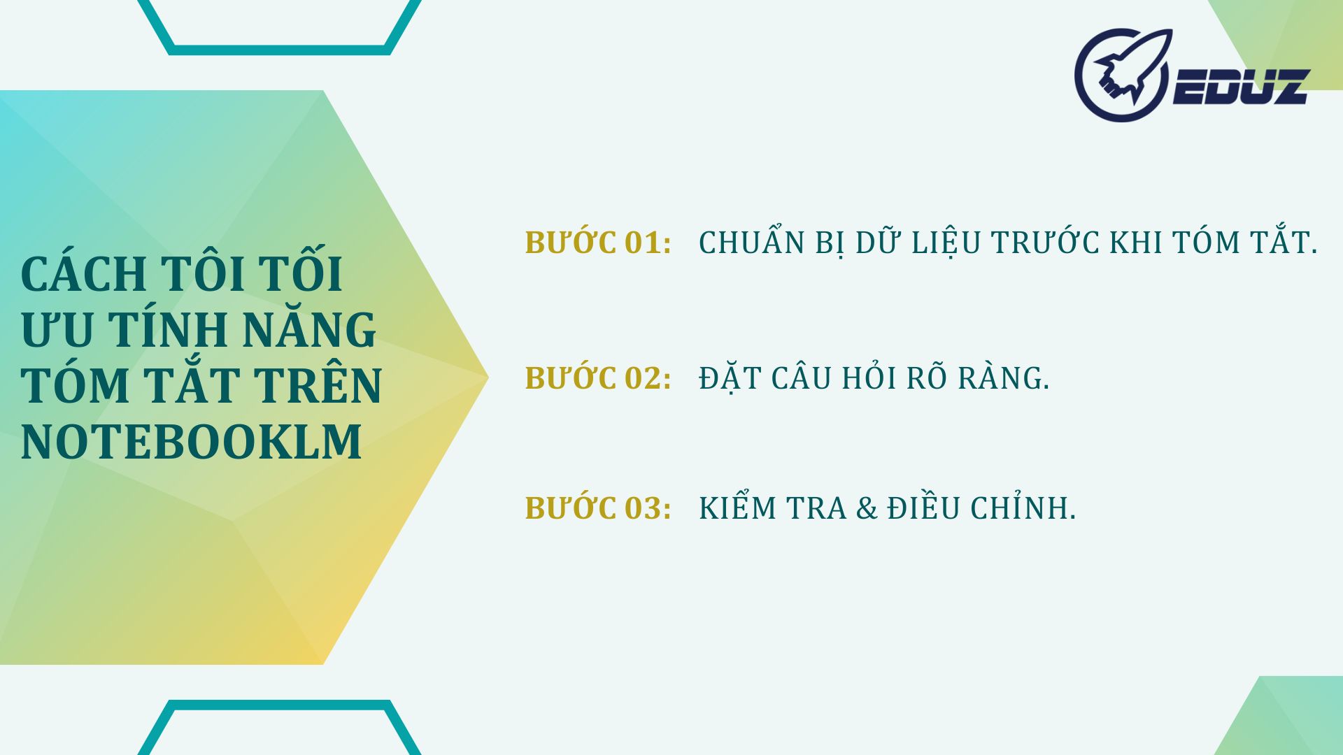 2.Cách Tôi Tối Ưu Tính Năng Tóm Tắt Trên NotebookLM