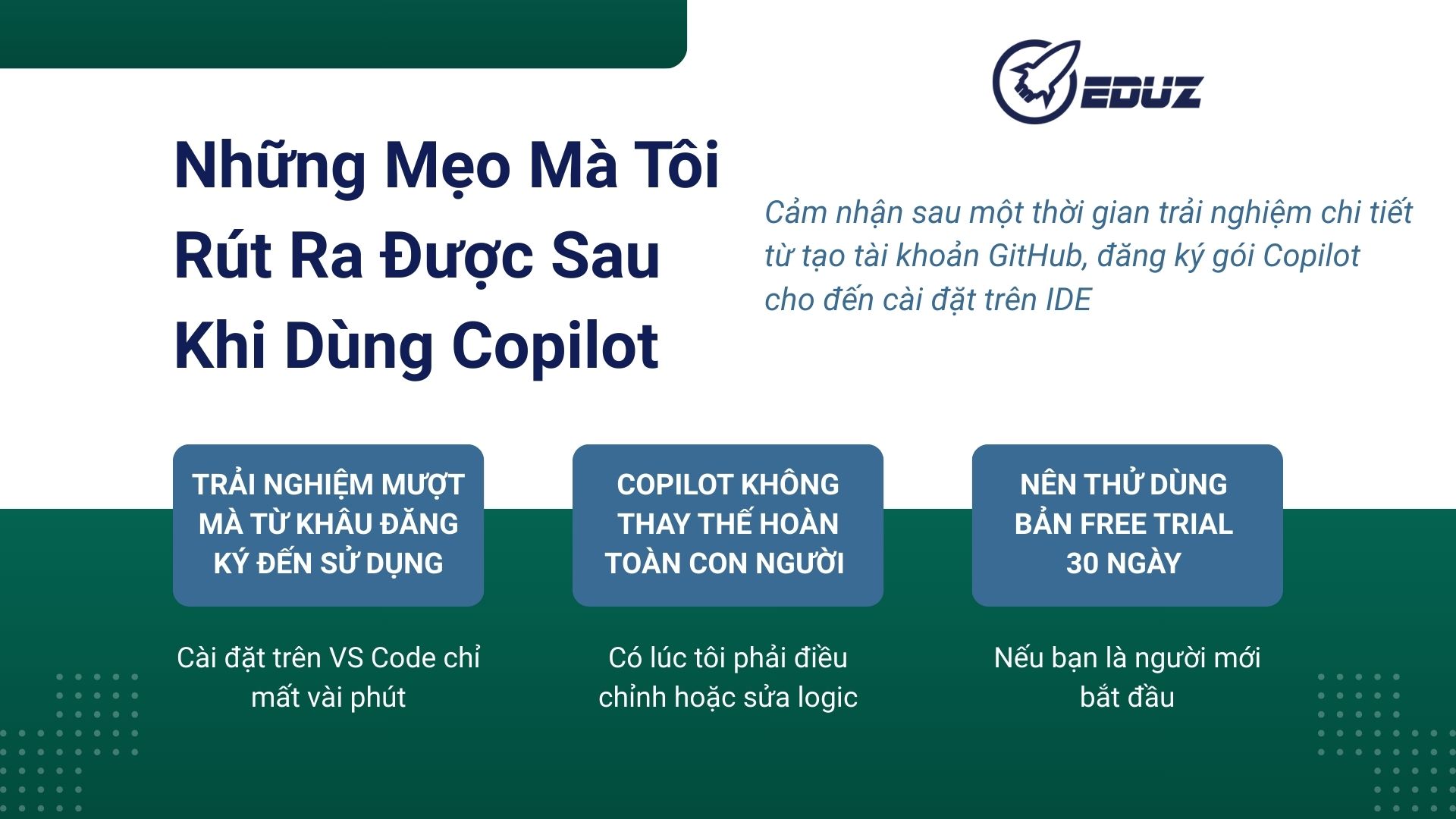 5. Những Mẹo Mà Tôi Rút Ra Được Sau Khi Dùng Copilot