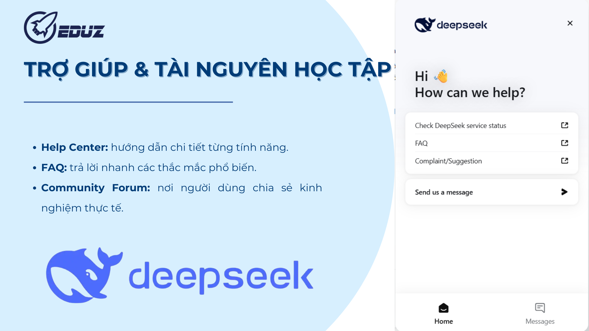 6. Trợ giúp & tài nguyên học tập