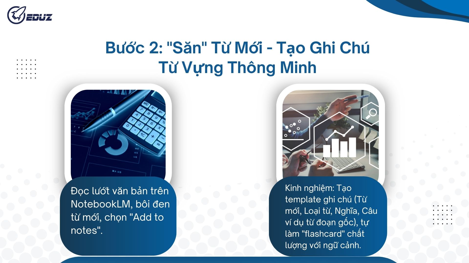 Bước 2: "Săn" Từ Mới - Tạo Ghi Chú Từ Vựng Thông Minh