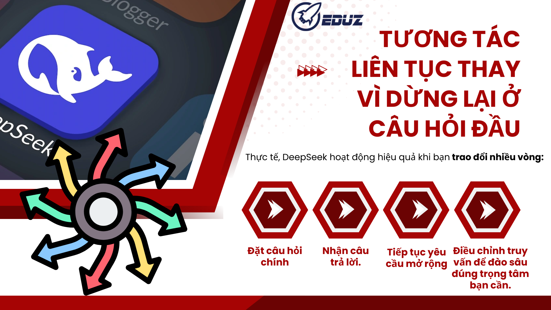 4. Tương tác liên tục thay vì dừng lại ở câu hỏi đầu