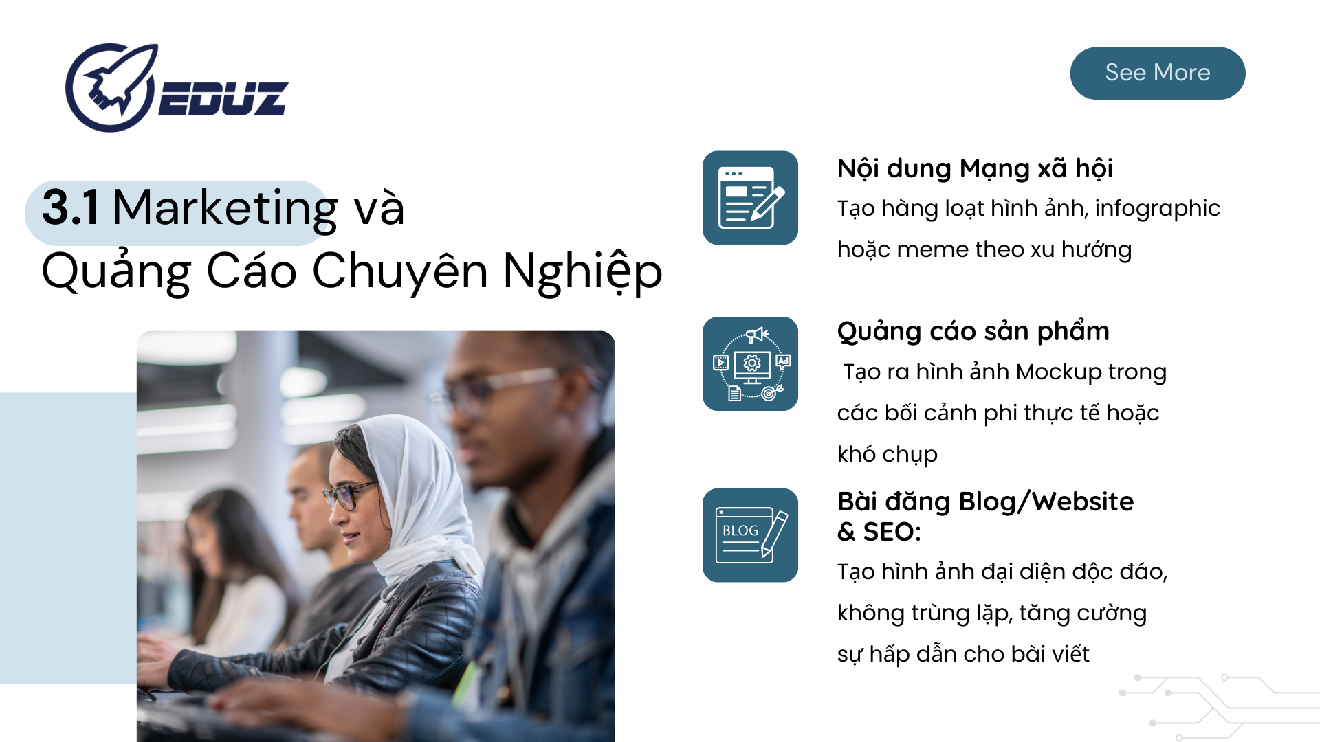 3.1 Marketing và Quảng Cáo Chuyên Nghiệp