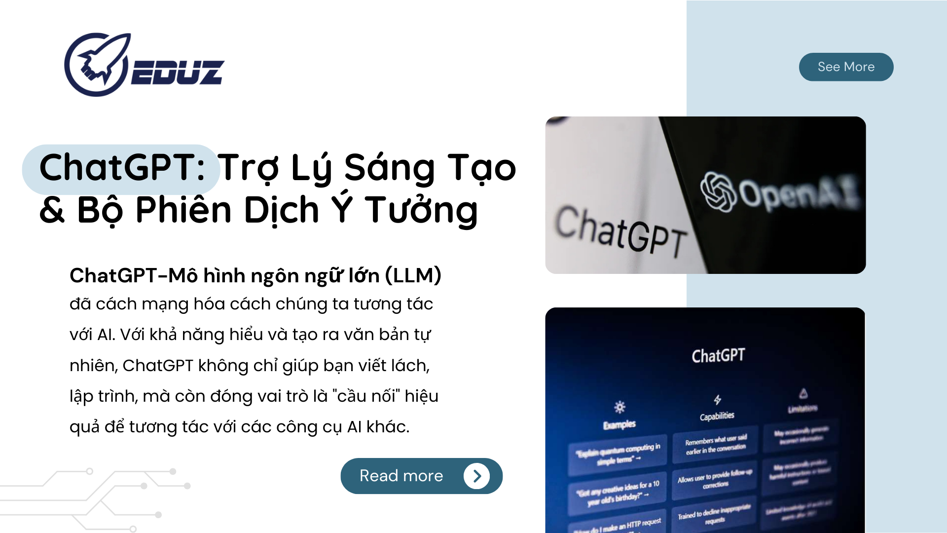 1.1 ChatGPT: Trợ Lý Sáng Tạo và Bộ Phiên Dịch Ý Tưởng