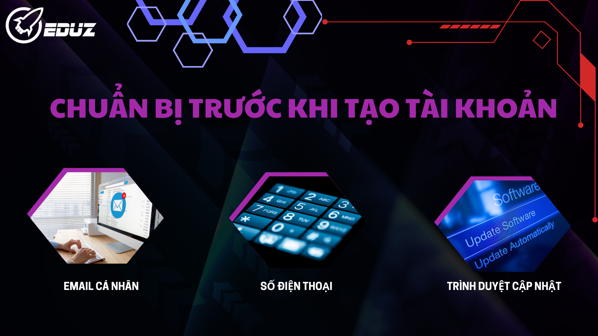 1. Chuẩn bị trước khi tạo tài khoản