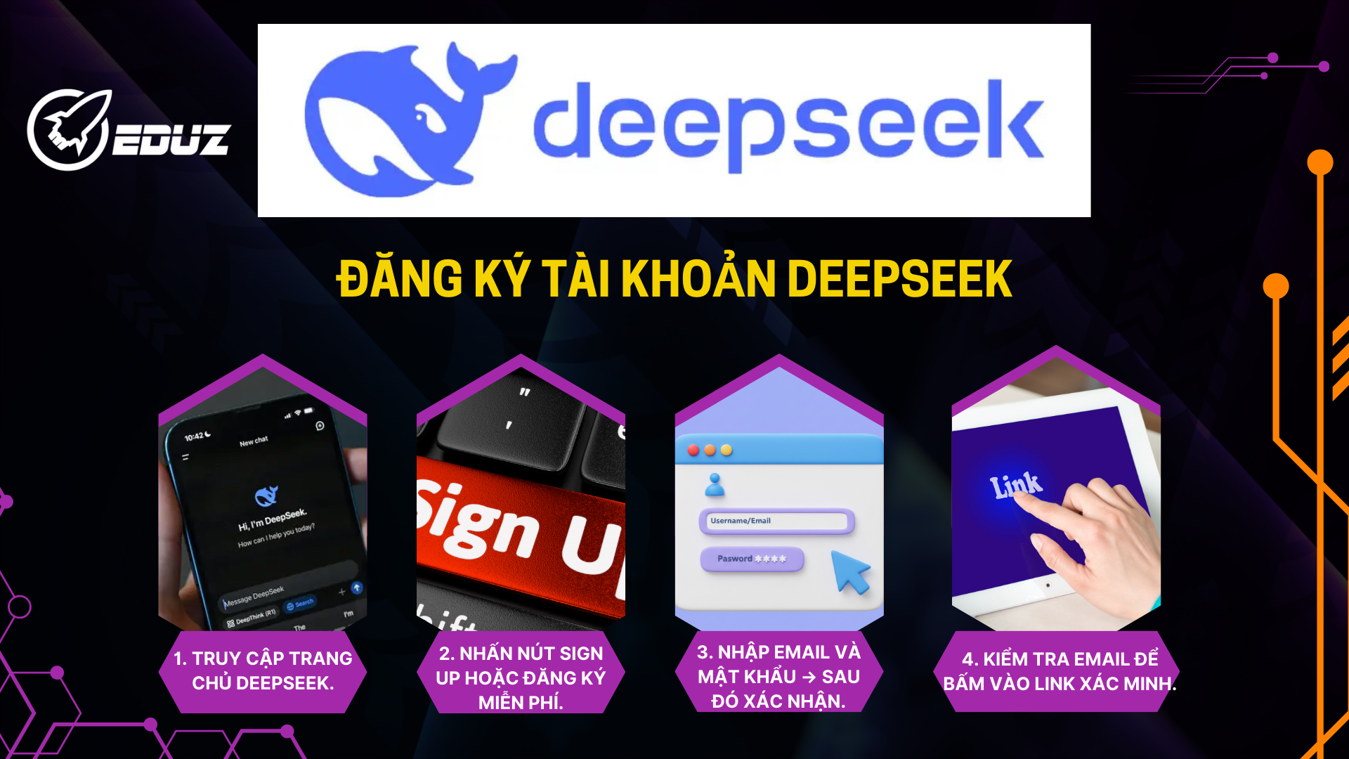 2. Đăng ký tài khoản DeepSeek