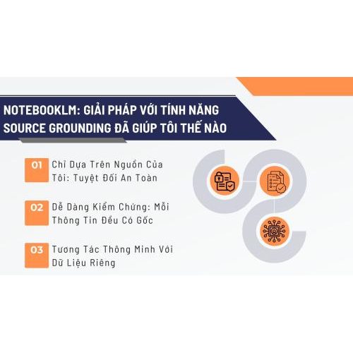 NotebookLM: Giải pháp với tính năng source grounding đã giúp tôi thế nào