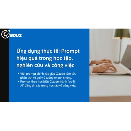 4. Ứng dụng thực tế: Prompt hiệu quả trong học tập, nghiên cứu và công việc