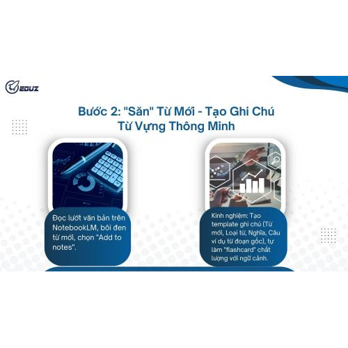 Bước 2: "Săn" Từ Mới - Tạo Ghi Chú Từ Vựng Thông Minh