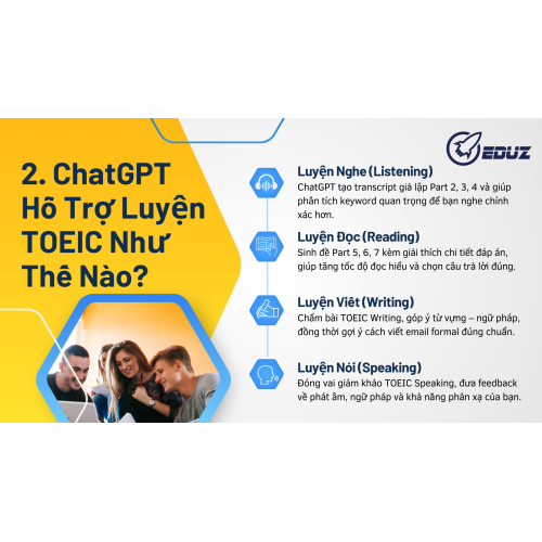2. ChatGPT Hỗ Trợ Luyện TOEIC Như Thế Nào?